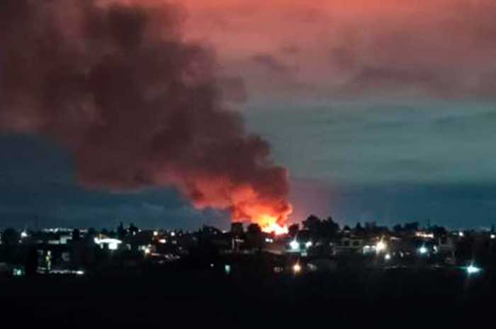 incendio central abasto toluca