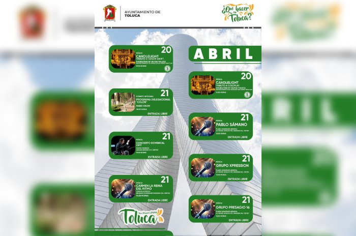 agenda cultural toluca