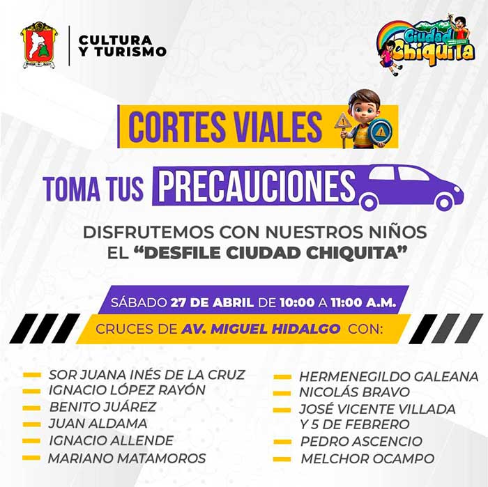 cierre calles toluca dia del nino