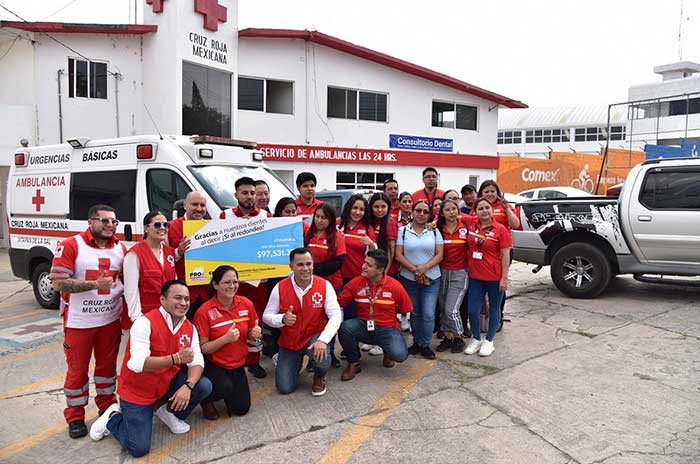 donativo oxxo cruz roja ixtapan de la sal