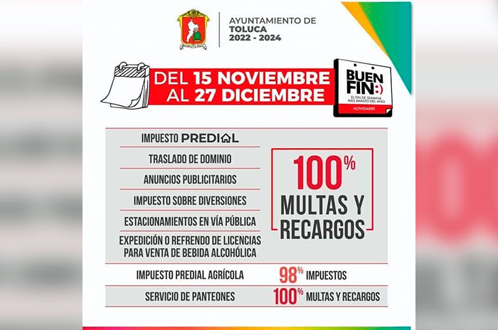 predial toluca buenfin