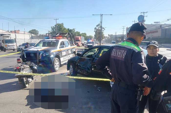 motociclista muerto tultitlan edomex