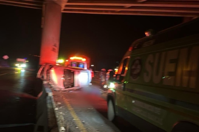 accidente carretera acambay atlacomulco un muerto choque puente suem carretera panamericana