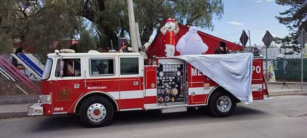 incendio melchor ocampo bomberos