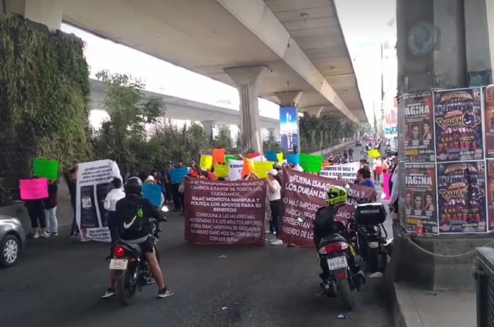 protesta naucalpan isaac montoya