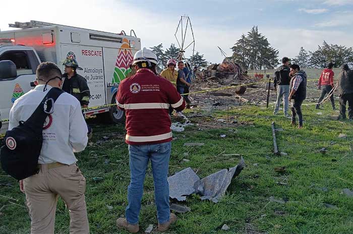 explotan dos polvorines almoloya juarez