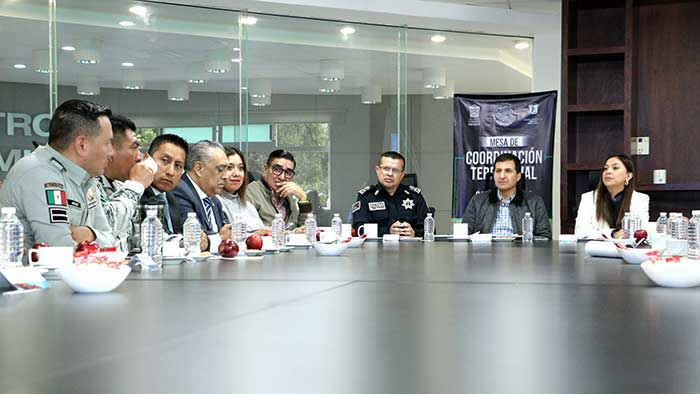 Mesa Coordinación Territorial toluca seguridad