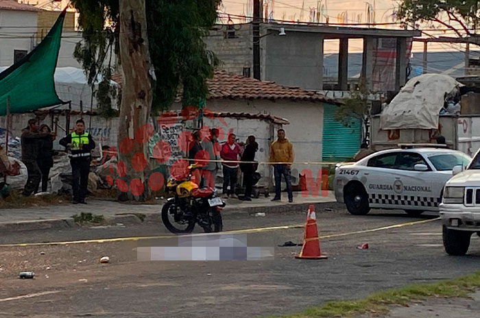 motociclista muerto carretera toluca villa victoria