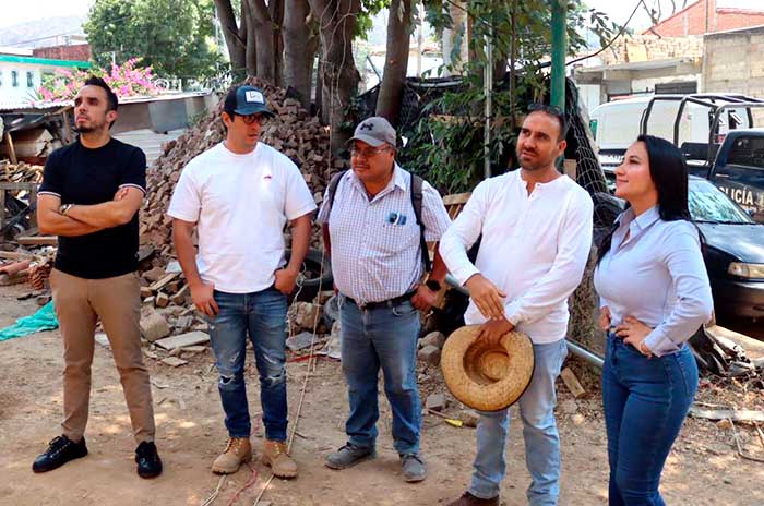 michelle nunez supervisa obras valle bravo