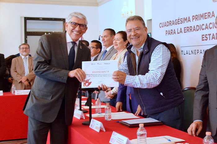 dif san mateo atenco reconocimiento trabajo infantil 