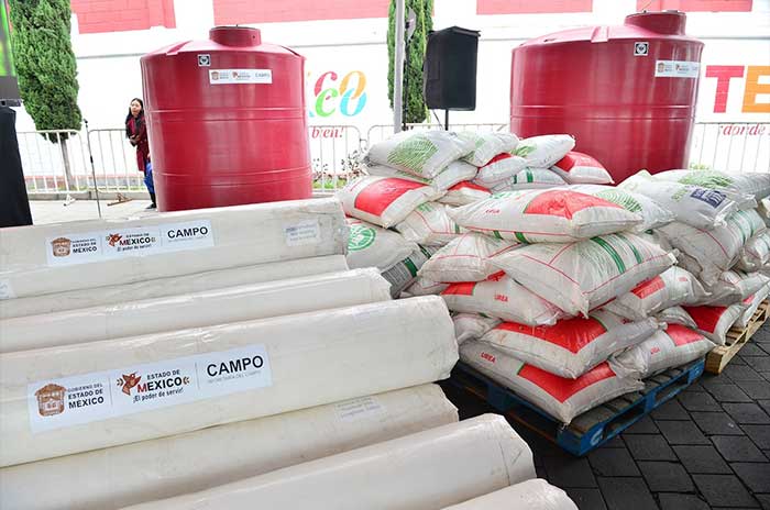 gobierno edomex entrega maquinaria apoyos campesinos