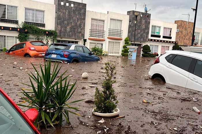 desbordamiento rio chalco edomex