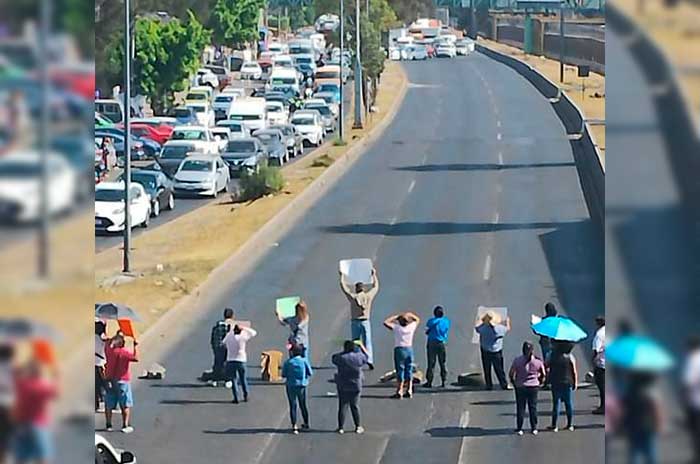 bloqueo avenida central ecatepec desabasto agua