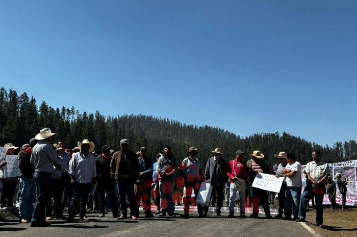 habitantes ocuilan bloqueo carretero