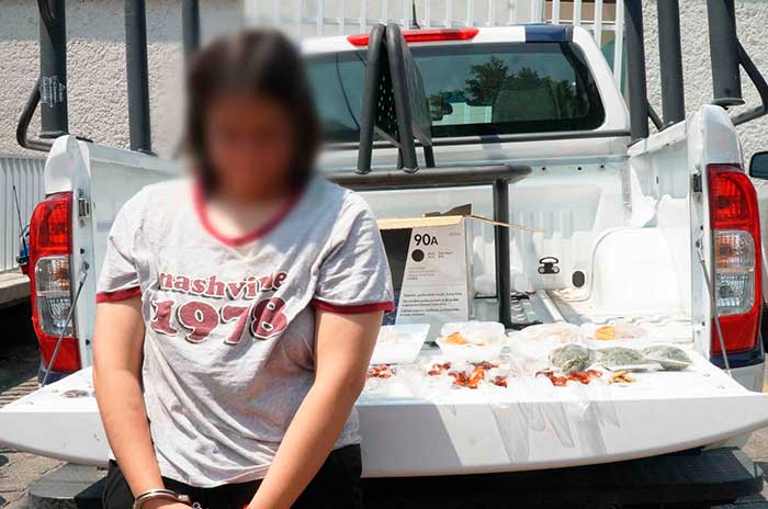 mujer vendia galletas marihuana ecatepec