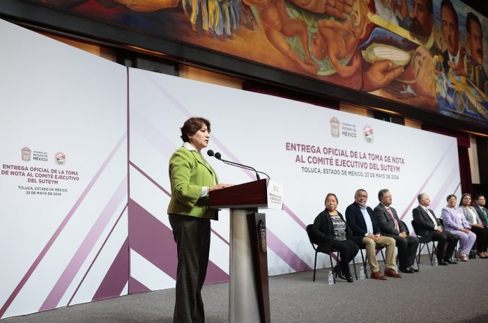 gobernadora delfina gomez suteym
