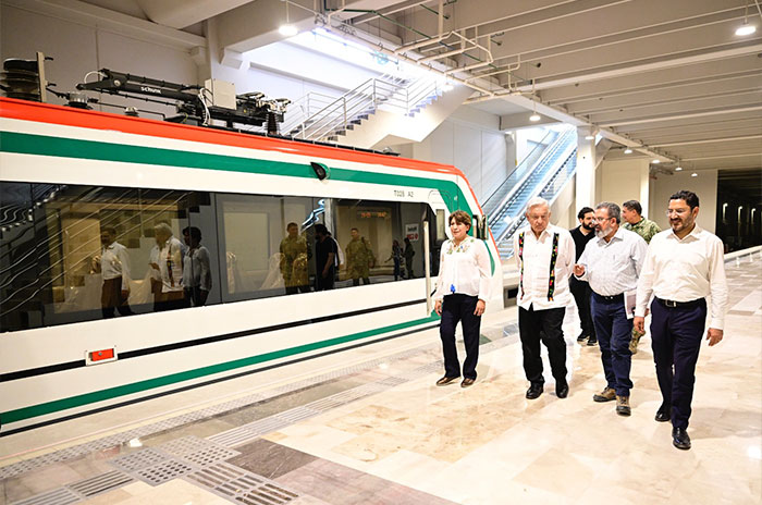 tren interurbano toluca cdmx amlo delfina gomez