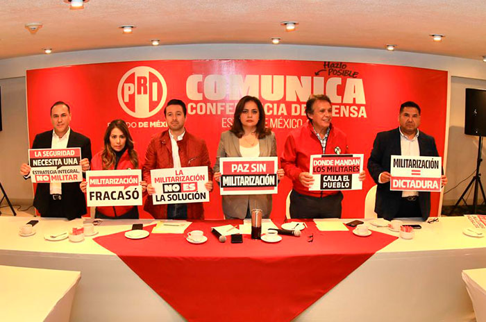 ana lilia critica militarizacion
