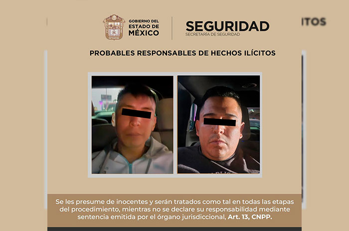 detenidos robo violencia ecatepec
