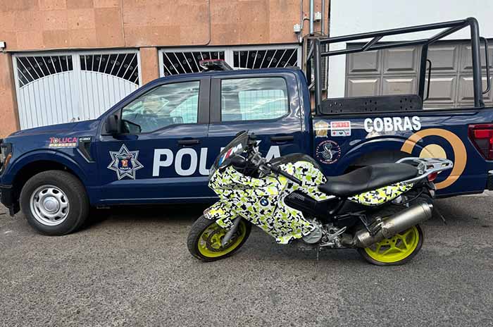 moto recuperada