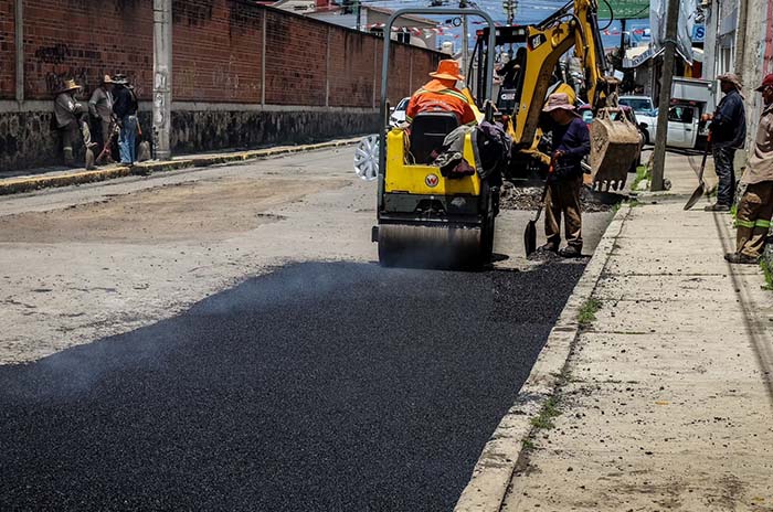 bacheo calles santiago tianguistenco