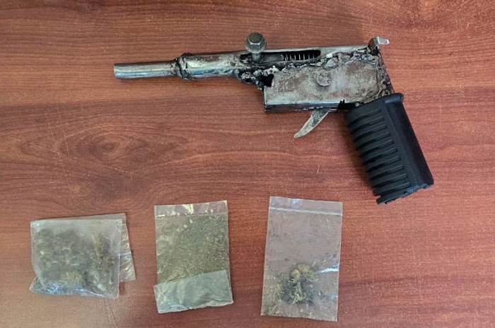 detenidos chalco droga arma