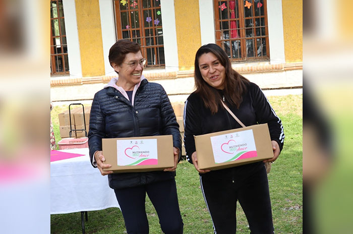 entrega manuel vilchis alimento