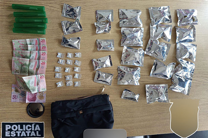 ecatepec detencion mujer droga