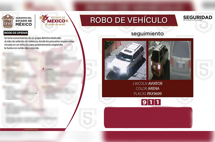 robo vehiculo tlalnepantla