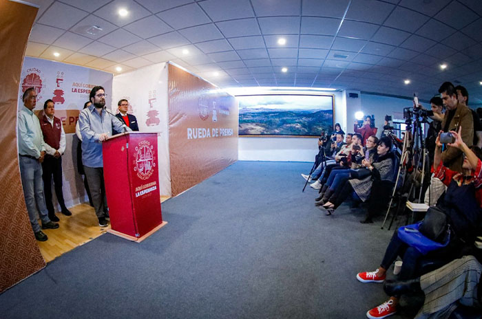 isaac montoya conferencia prensa