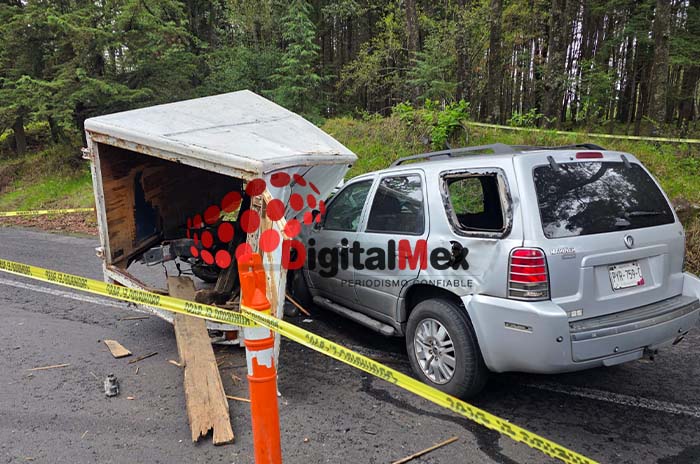 accidente dos carretera toluca zitacuaro
