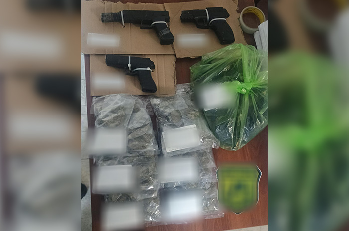 armas y droga
