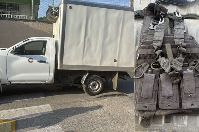 camioneta chaleco
