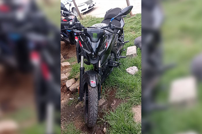 moto decomisada