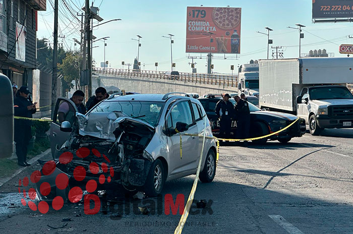 choque Alfredo del Mazo muerto