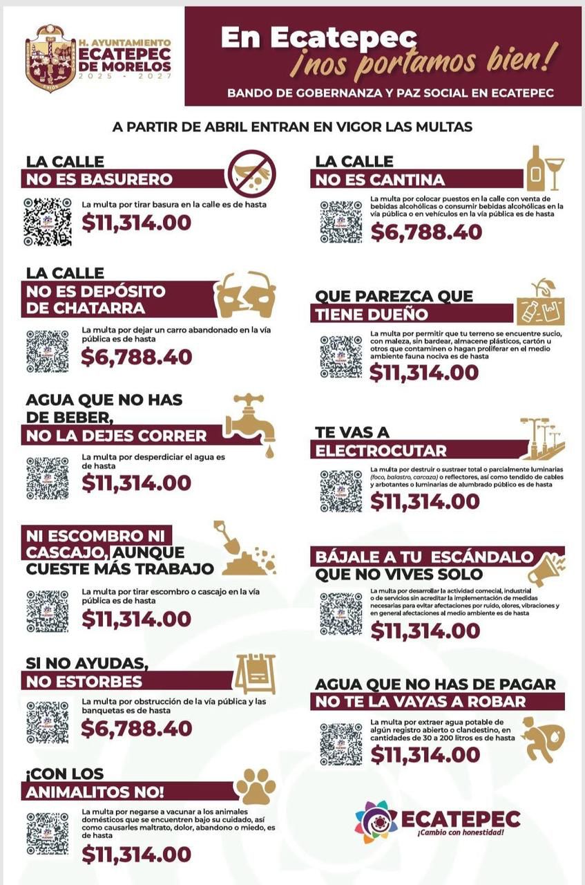 ecatepec multas