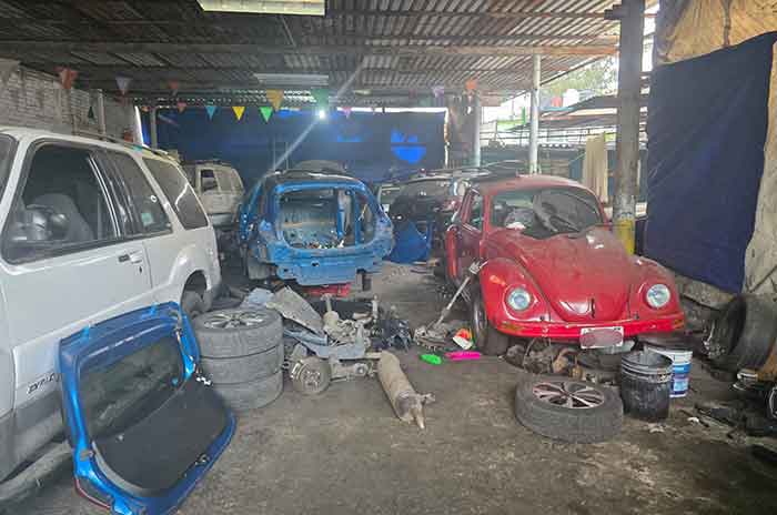 desvalijamiento autos Naucalpan