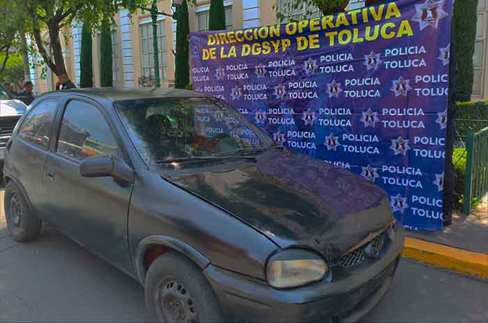 robo toluca detenidos autopartes