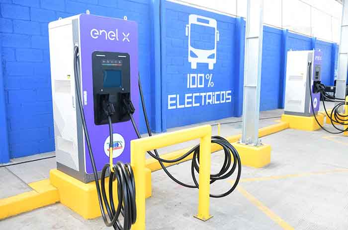 autobuses eléctricos Línea IV