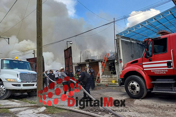 incendio recicladora