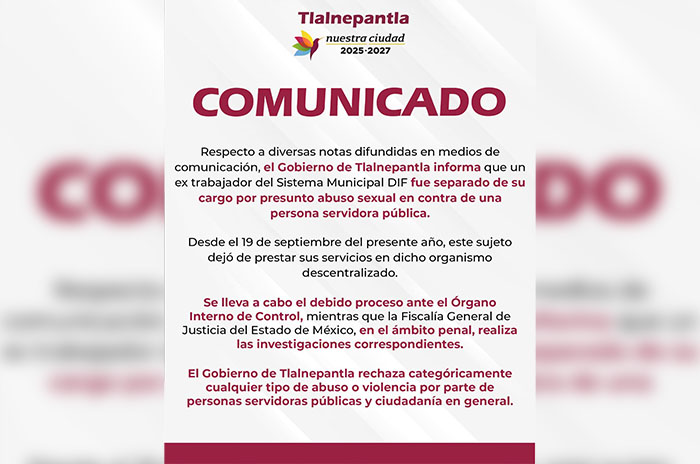 comunicado gobierno tlalnepantla