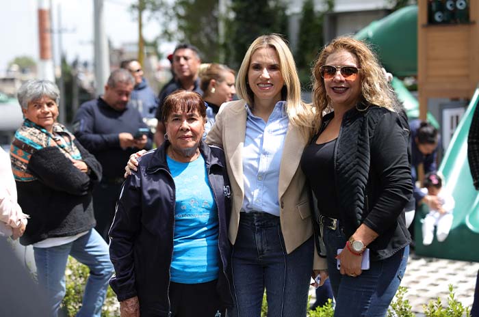 entrega parque colonia olivo huixquilucan