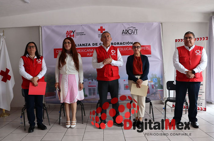 convenio cruz roja periodistas edomex