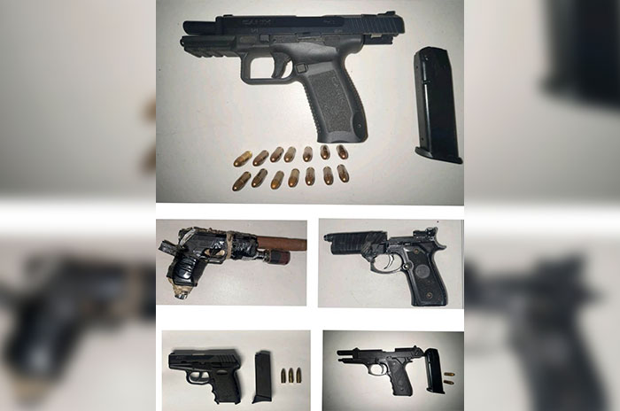 valle chalco detenidos arma droga