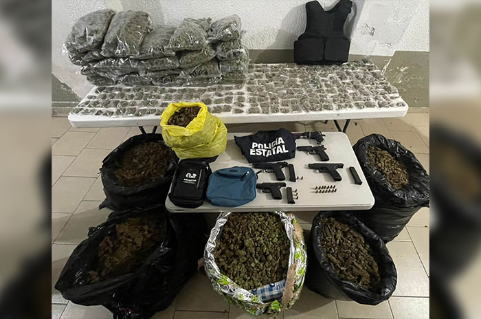 valle chalco detenidos arma droga8