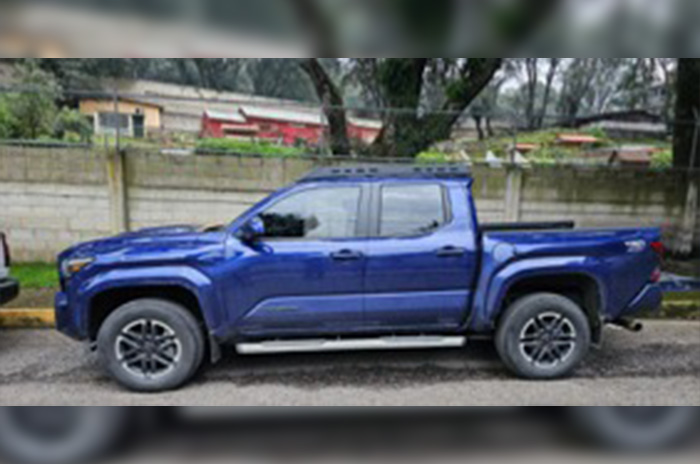 camioneta decomisada la marquesa