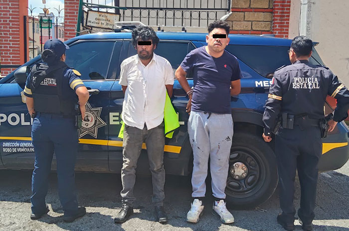 detenidos ladrones toluca