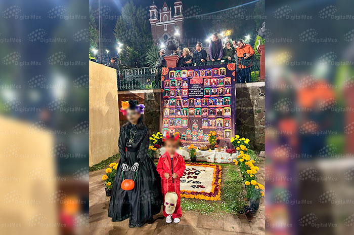 niñas ofrenda
