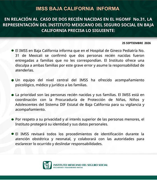 comunicado imss 1