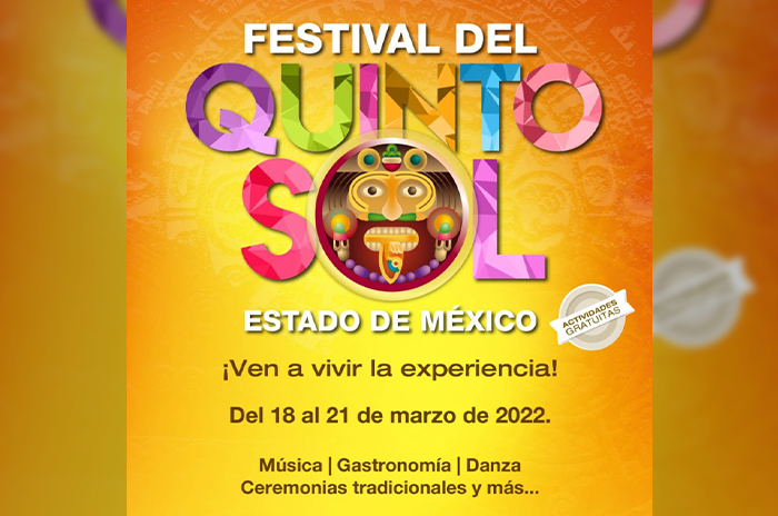 Anuncian actividades para el Festival del Quinto Sol